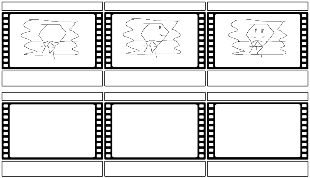 Storyboard for logo animation 2019.